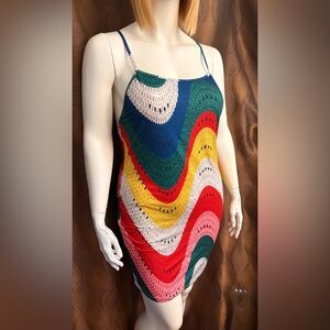 Colorful Wave Pattern Women's Top